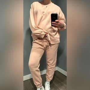 Fabletics Peach Lounge Set